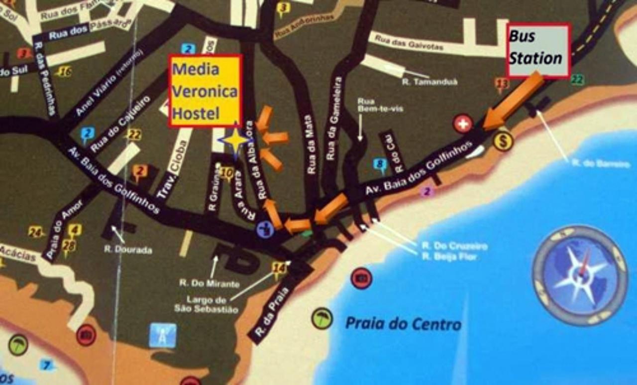 Media Veronica Hostel Suites Pipa Ares Exterior photo